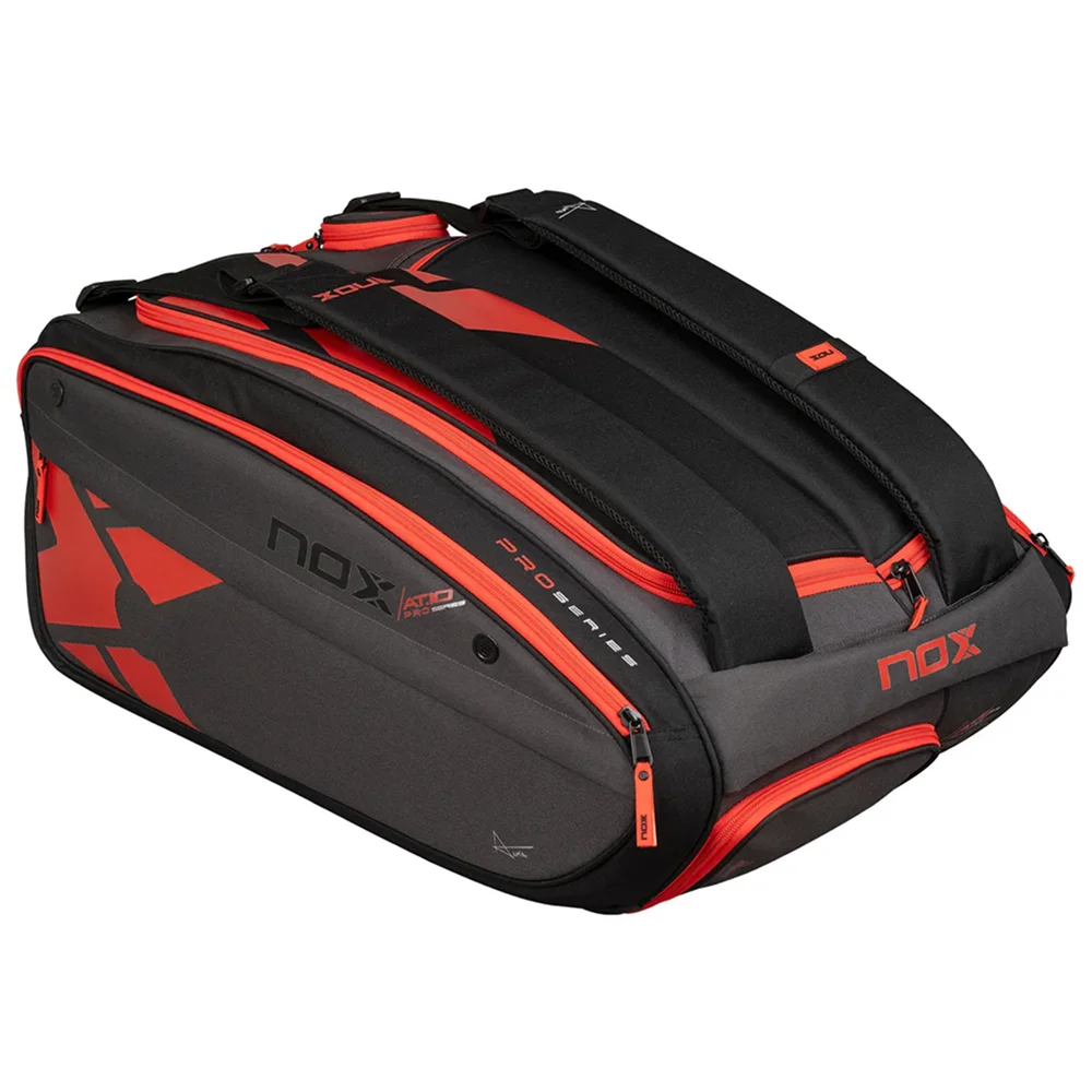 Nox AT10 XXL Negro Rojo — bolsa premium de 70 L para pádel con protección térmica - imagen 2