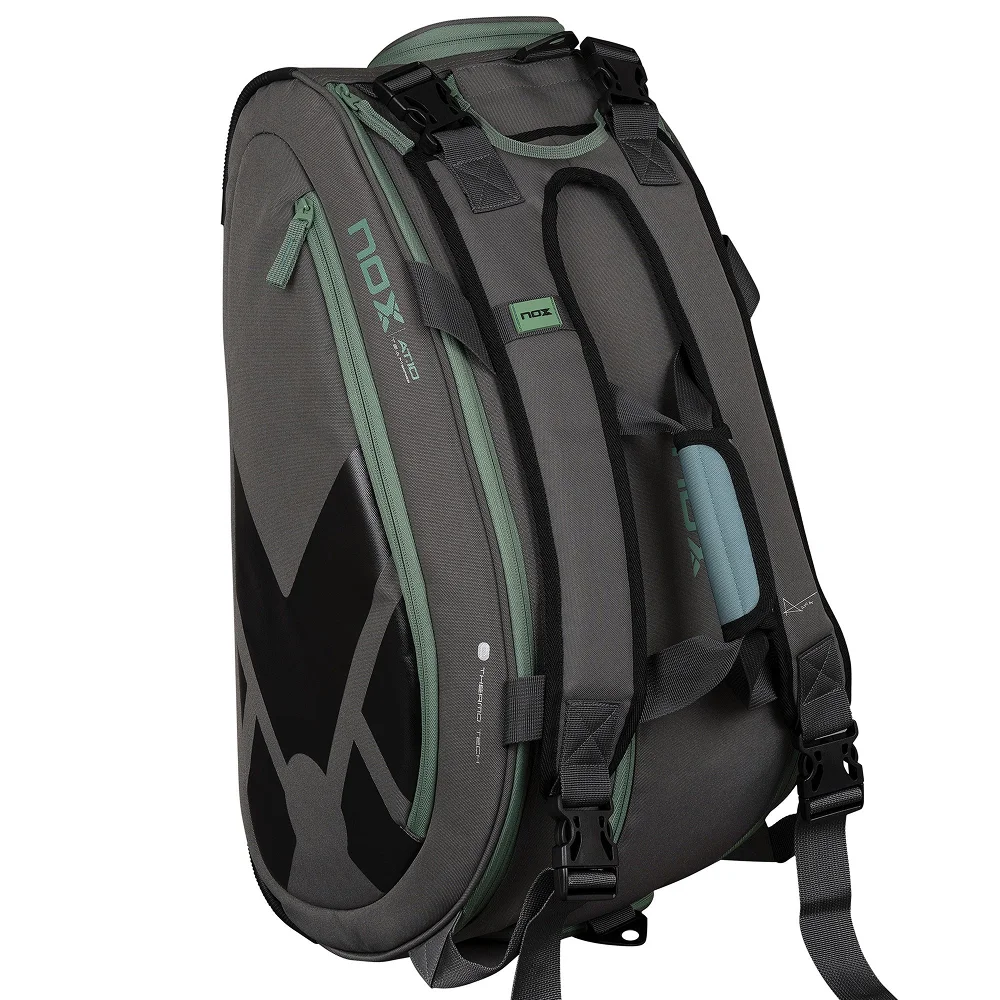 Nox paletero AT10 Team Gris Verde – bolsa de pádel elegante y funcional - imagen 6
