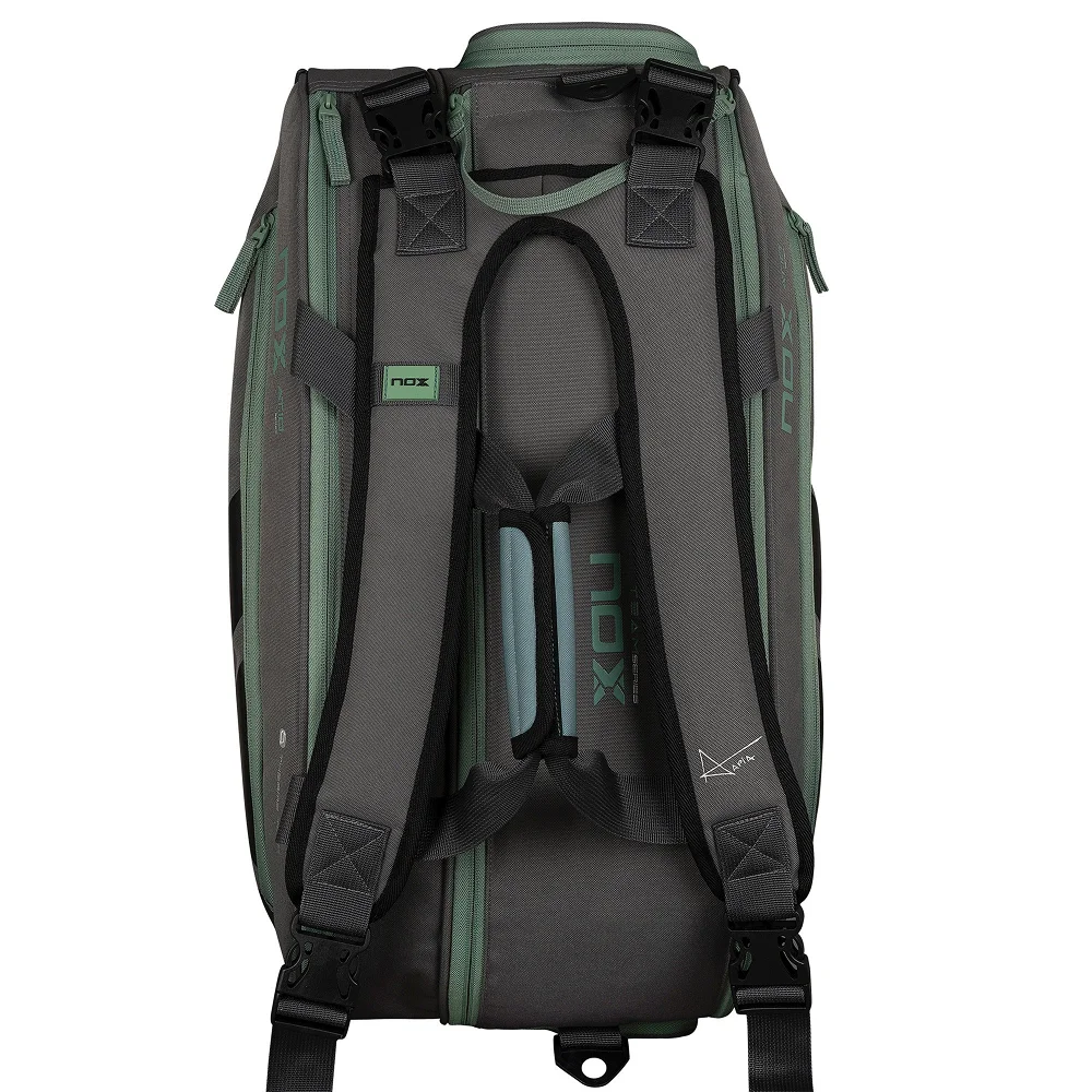 Nox paletero AT10 Team Gris Verde – bolsa de pádel elegante y funcional - imagen 7