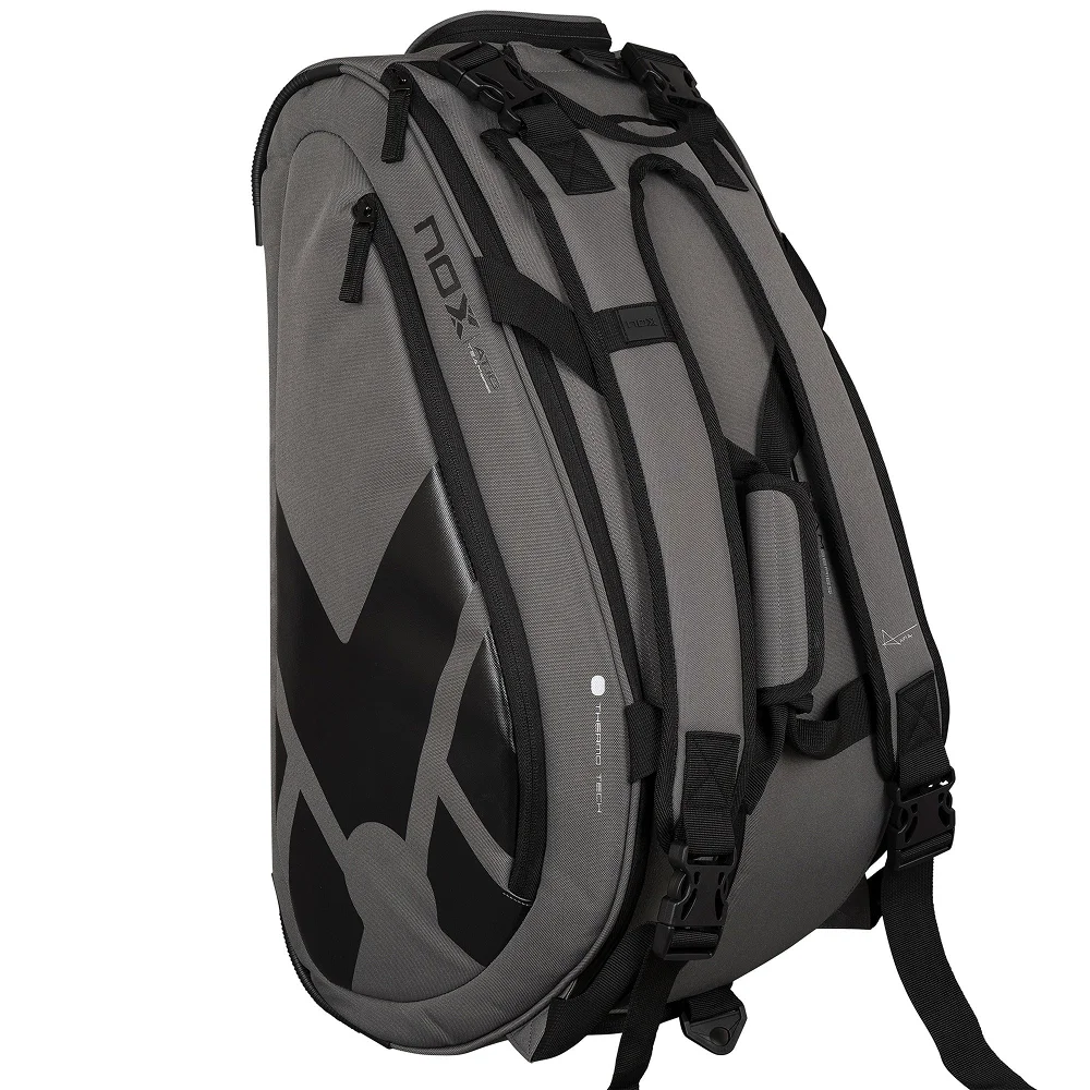 Nox paletero AT10 Team Gris – bolsa de pádel mediana gris de 40L - imagen 4