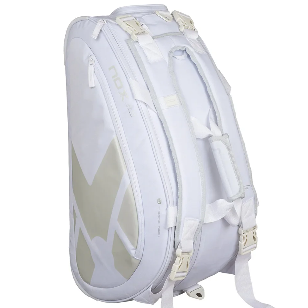 Nox paletero AT10 Team Blanco – elegante bolsa de pádel blanca firmada por Agustín Tapia - imagen 4