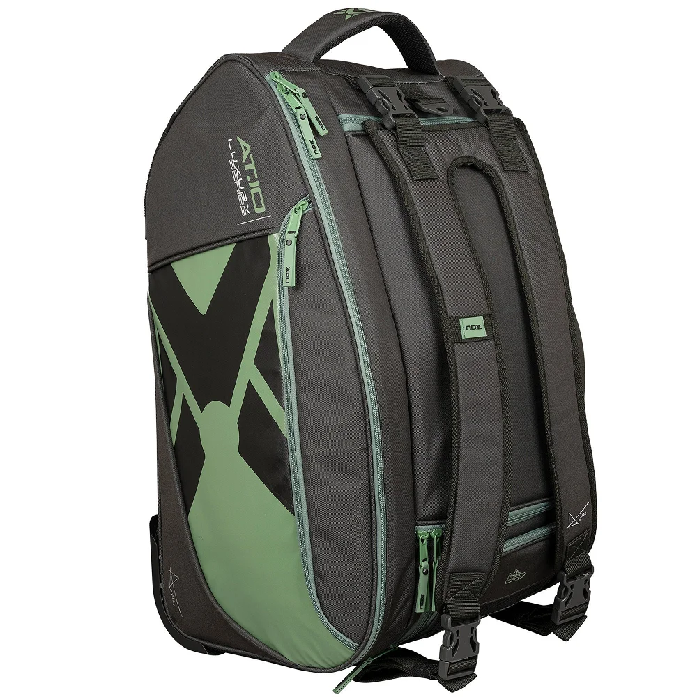 Nox AT10 Competition Trolley – espaciosa bolsa de viaje de pádel con ruedas y ThermoTech - imagen 2