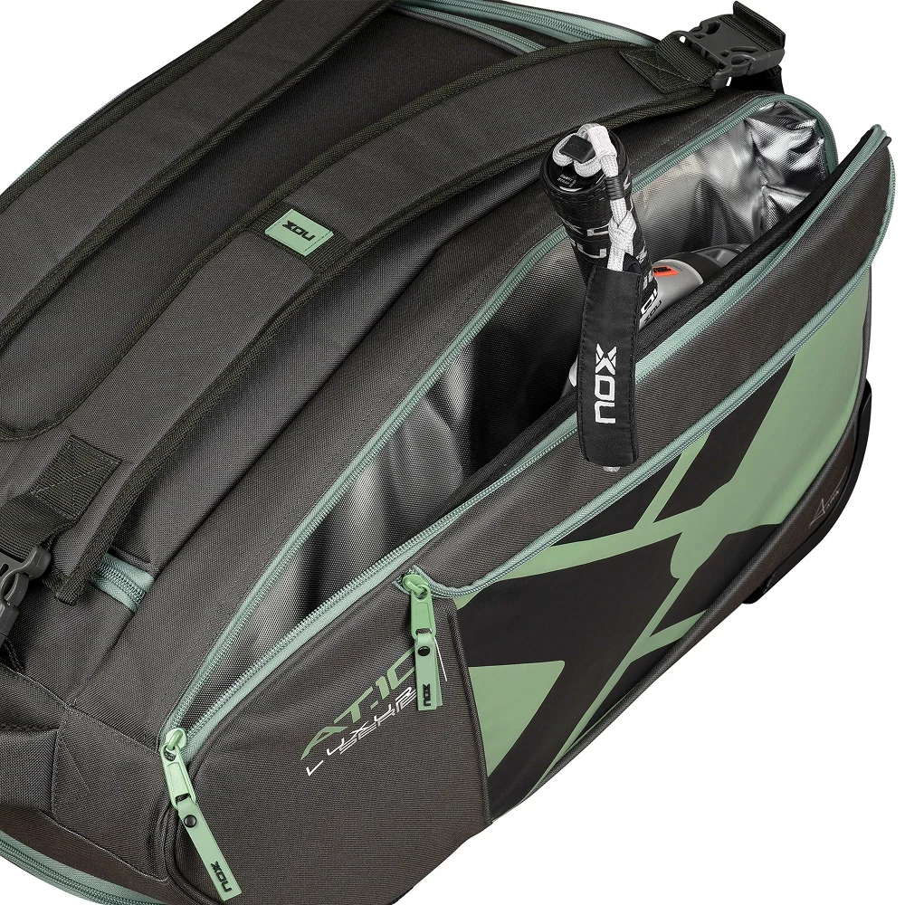 Nox AT10 Competition Trolley – espaciosa bolsa de viaje de pádel con ruedas y ThermoTech - imagen 8