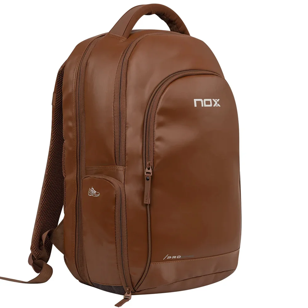 Nox Mochila Pro Series Marrón Camel – mochila de pádel elegante y práctica - imagen 2