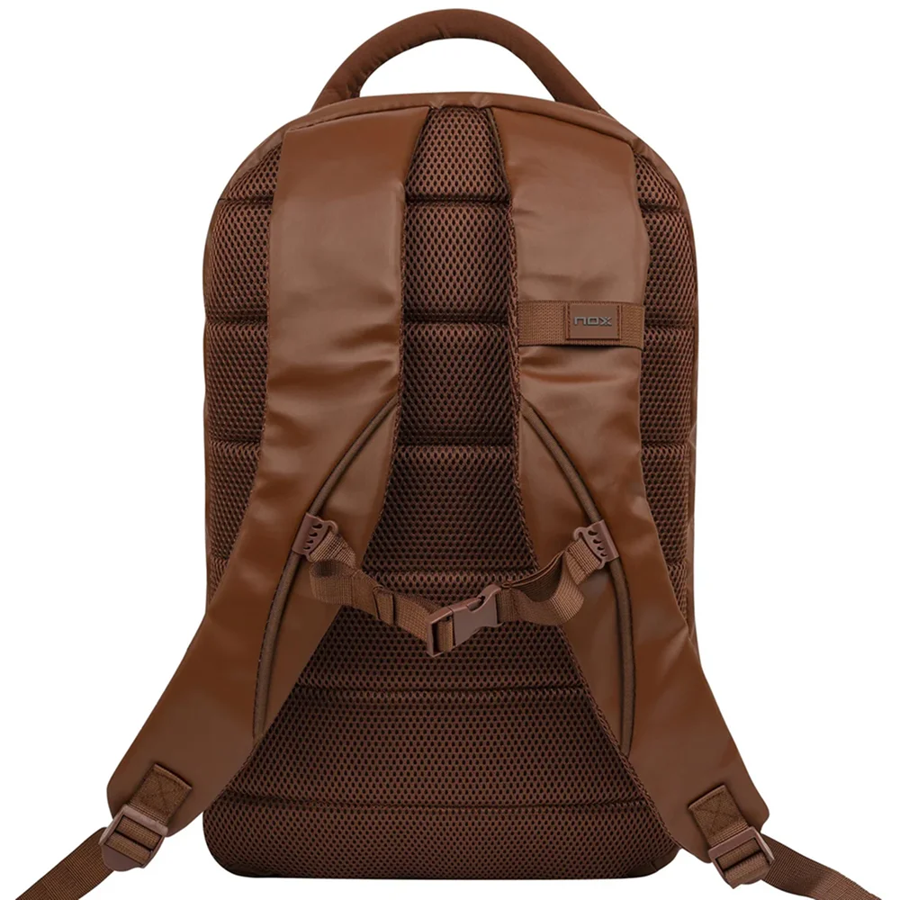 Nox Mochila Pro Series Marrón Camel – mochila de pádel elegante y práctica - imagen 4