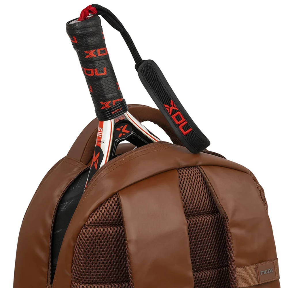 Nox Mochila Pro Series Marrón Camel – mochila de pádel elegante y práctica - imagen 6