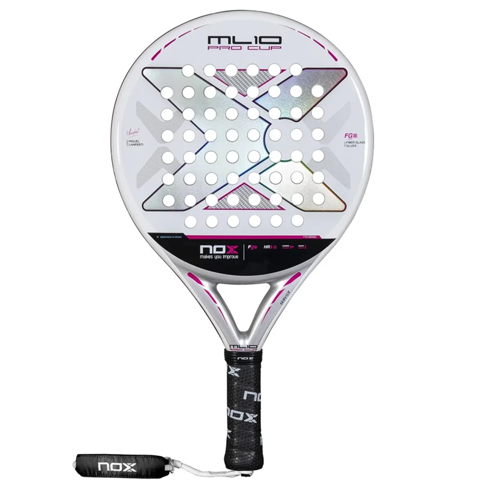 Nox ML10 Pro Cup Plateado – pala de control ligera para un juego preciso - imagen 1