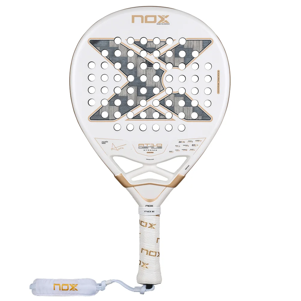 Nox AT10 Luxury Genius 12K Alum XTREM 2026 — raqueta profesional de Agustín Tapia - imagen 1