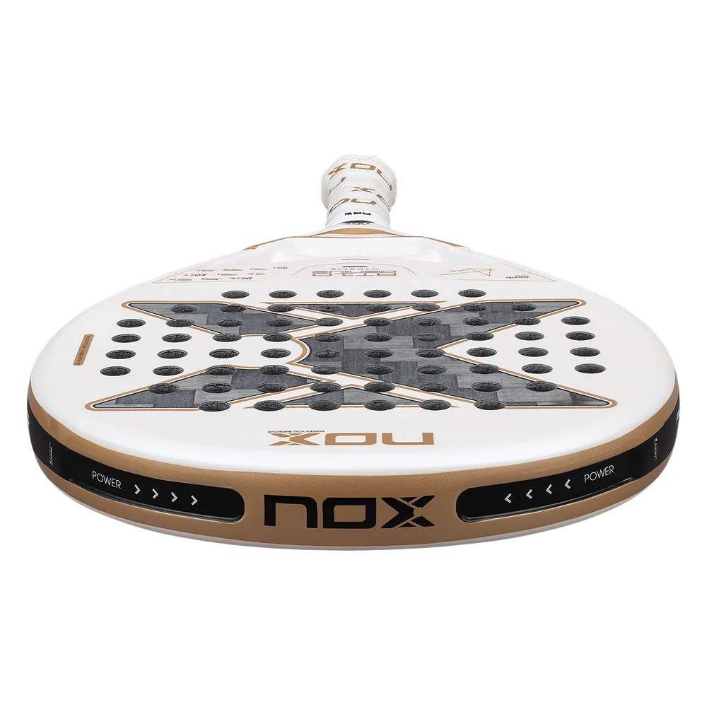 Nox AT10 Luxury Genius 12K Alum XTREM 2026 — raqueta profesional de Agustín Tapia - imagen 3