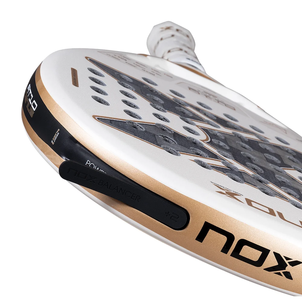 Nox AT10 Luxury Genius 12K Alum XTREM 2026 — raqueta profesional de Agustín Tapia - imagen 4