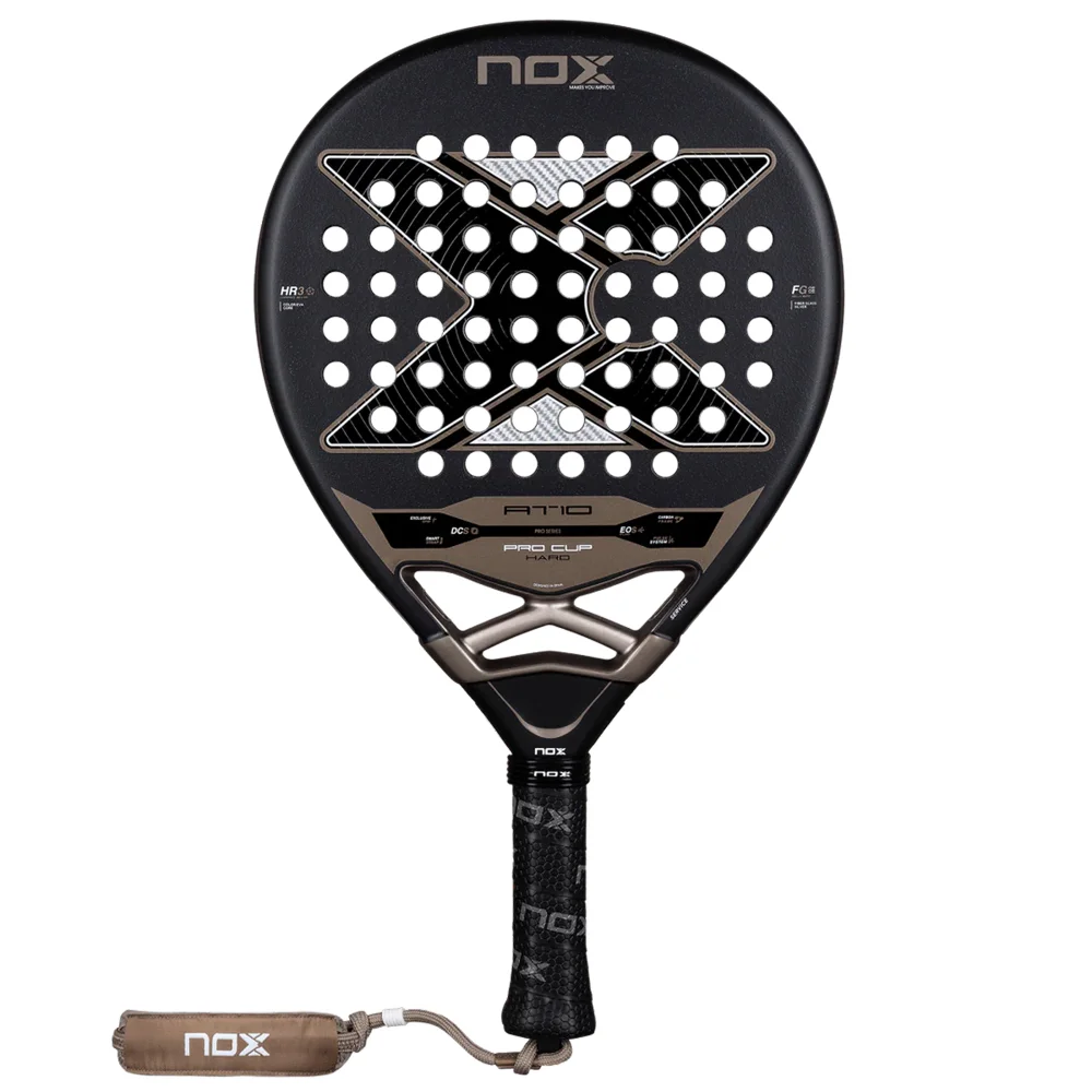 Nox AT10 Pro Cup HARD 2026 — raqueta potente y firme para juego agresivo - imagen 1