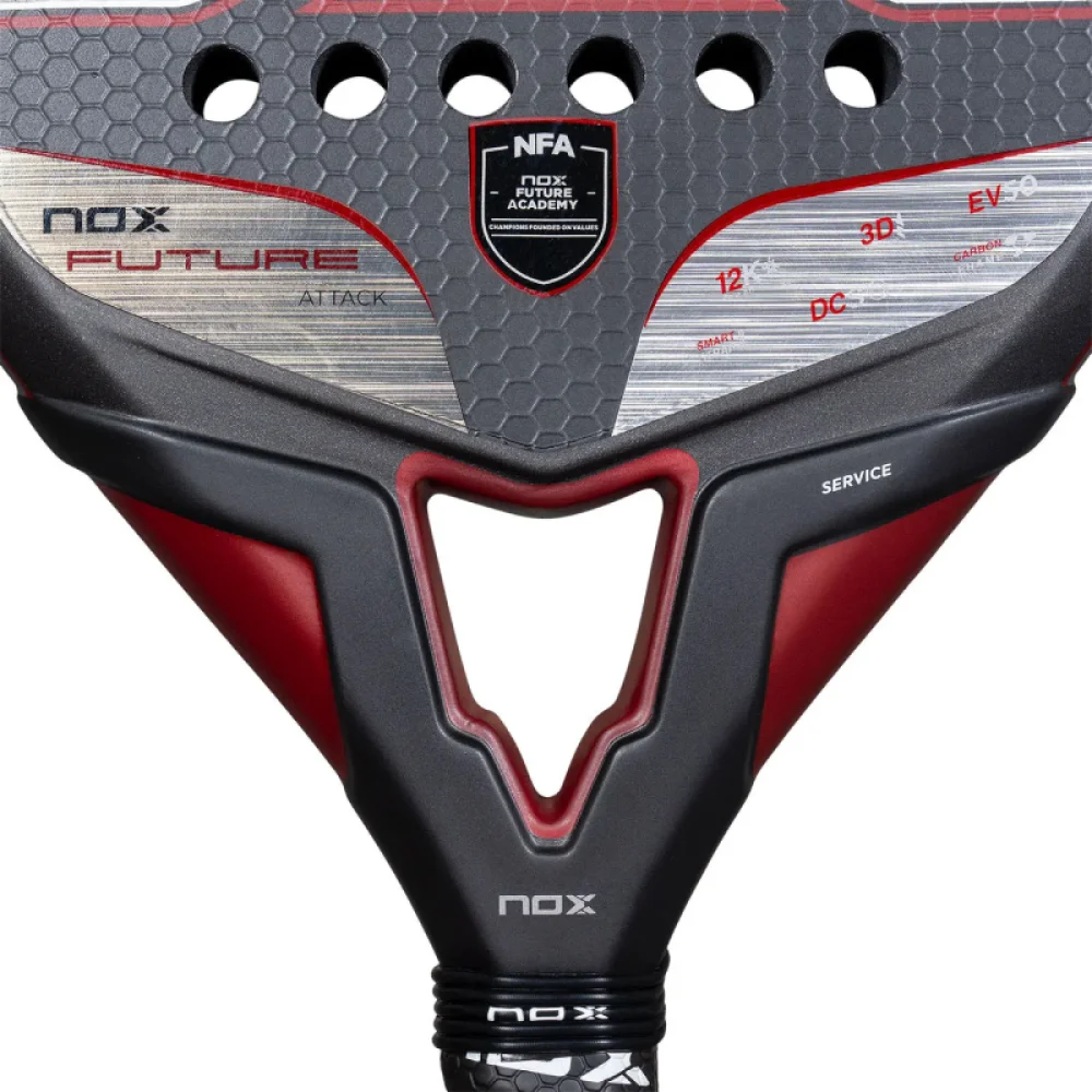 Nox Future Attack 12k Alum - raqueta agresiva para estilo de ataque - imagen 3