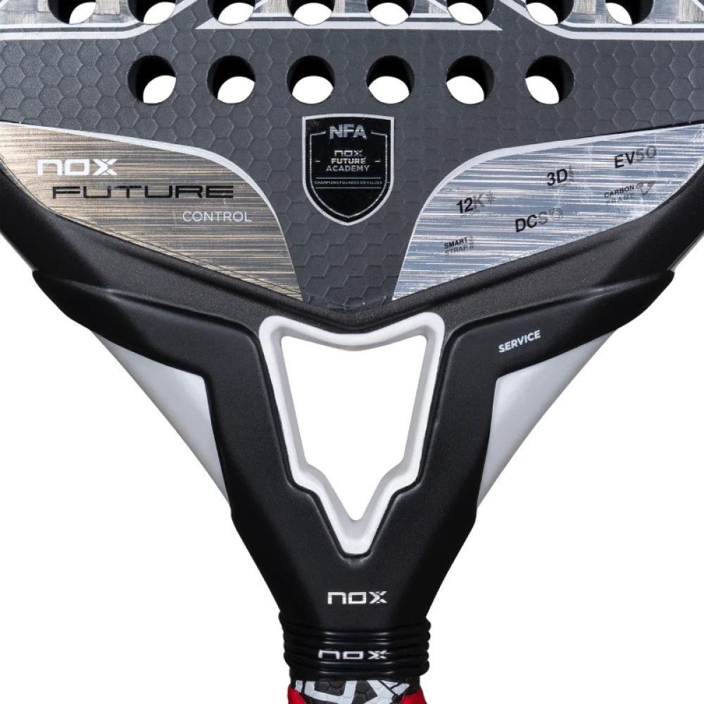Nox Future Control 12k Alum - Raqueta precisa para el control del juego - imagen 3