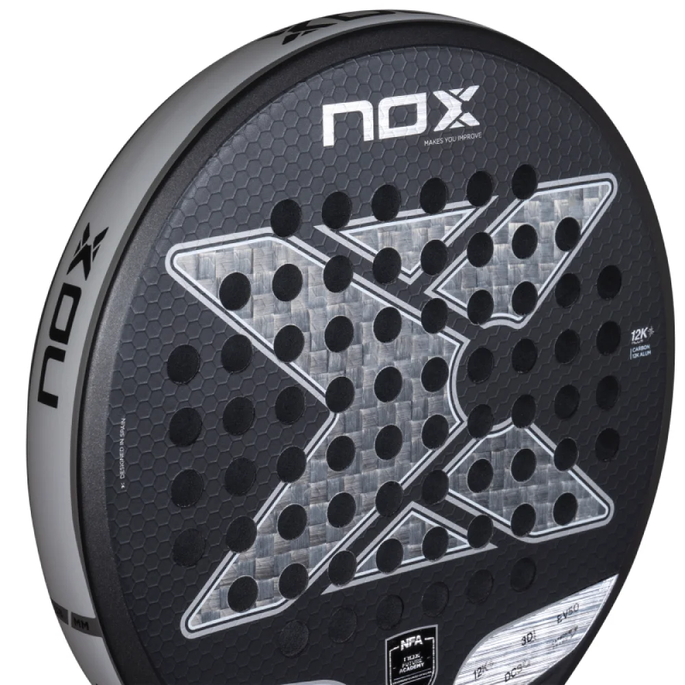 Nox Future Control 12k Alum - Raqueta precisa para el control del juego - imagen 2