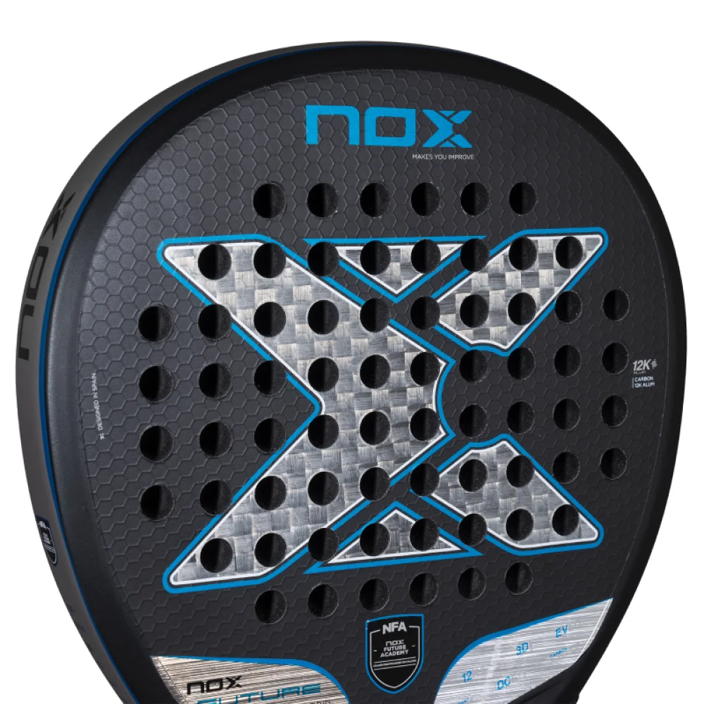 Nox Future Hybrid 12k Alum - pala innovadora con carbono 12K - imagen 3