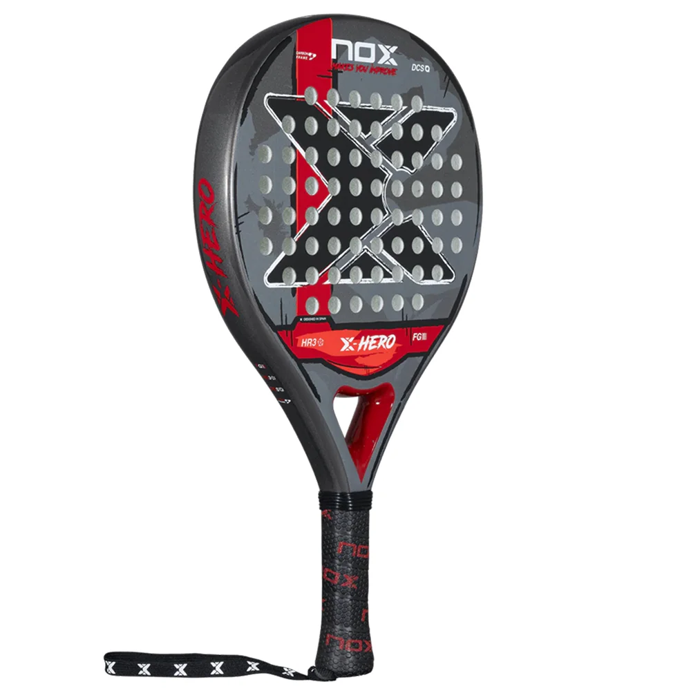 Nox X-Hero Rojo — raqueta roja ligera con gran control - imagen 2