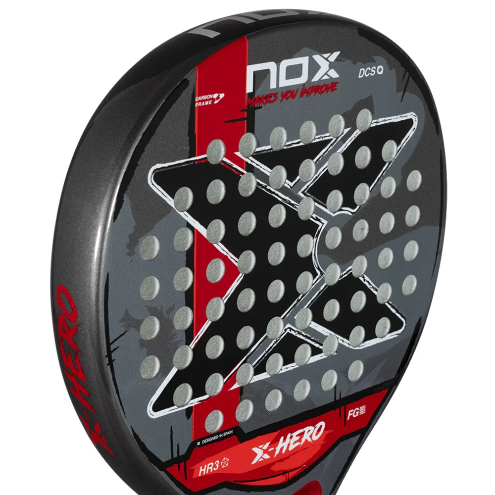 Nox X-Hero Rojo — raqueta roja ligera con gran control - imagen 5