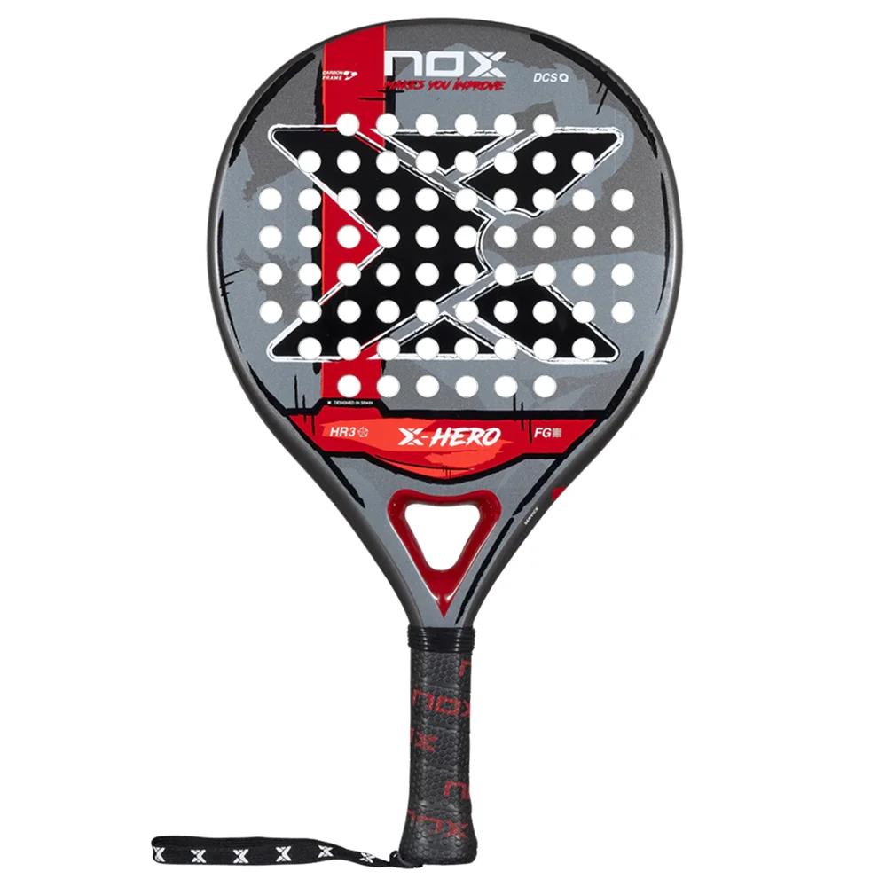 Nox X-Hero Rojo — raqueta roja ligera con gran control - imagen 1