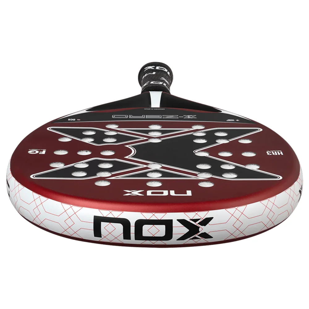 Nox X-Zero Rojo – raqueta de pádel de control de forma redonda con espuma EVA blanda - imagen 6