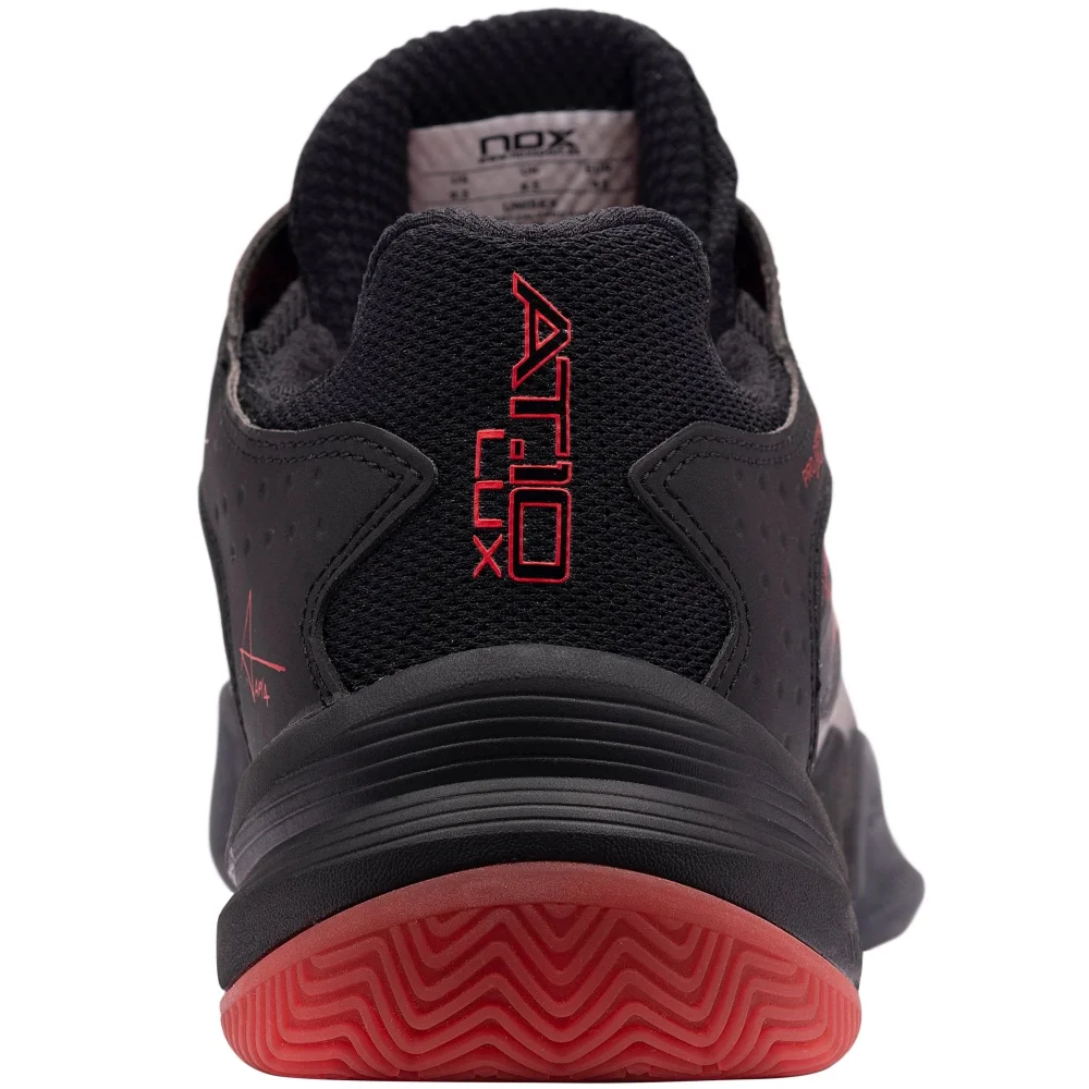 Nox AT10 LUX Negro Rojo – Zapatillas de pádel para hombre innovadoras para la máxima protección y rendimiento - imagen 7