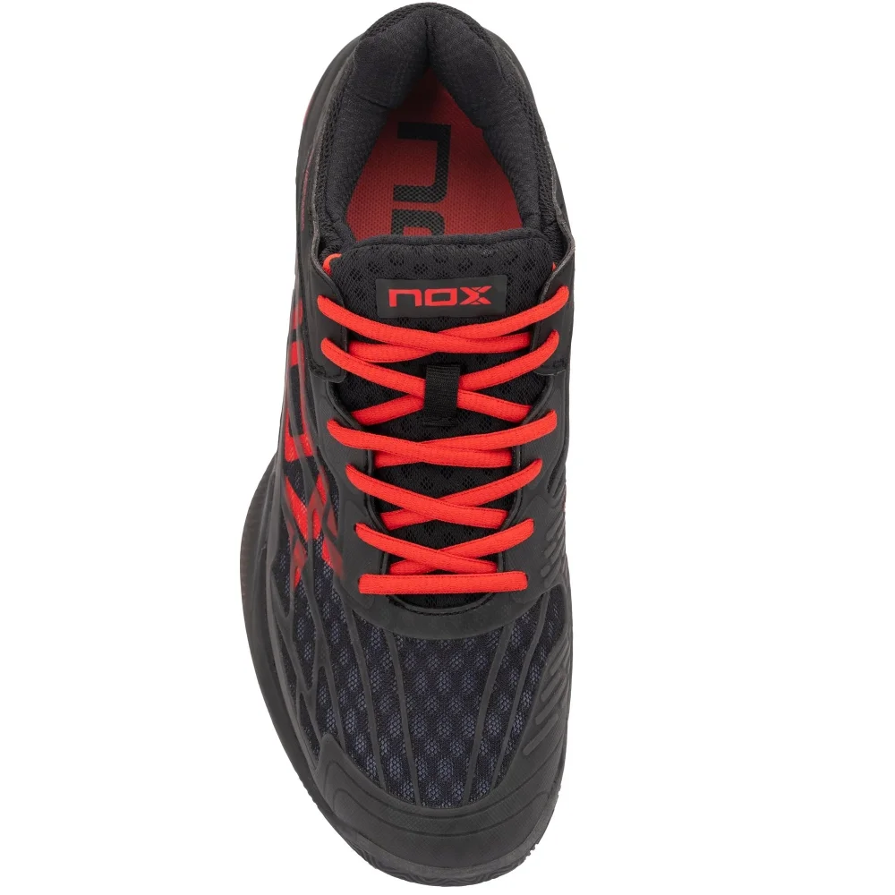 Nox AT10 LUX Negro Rojo – Zapatillas de pádel para hombre innovadoras para la máxima protección y rendimiento - imagen 3