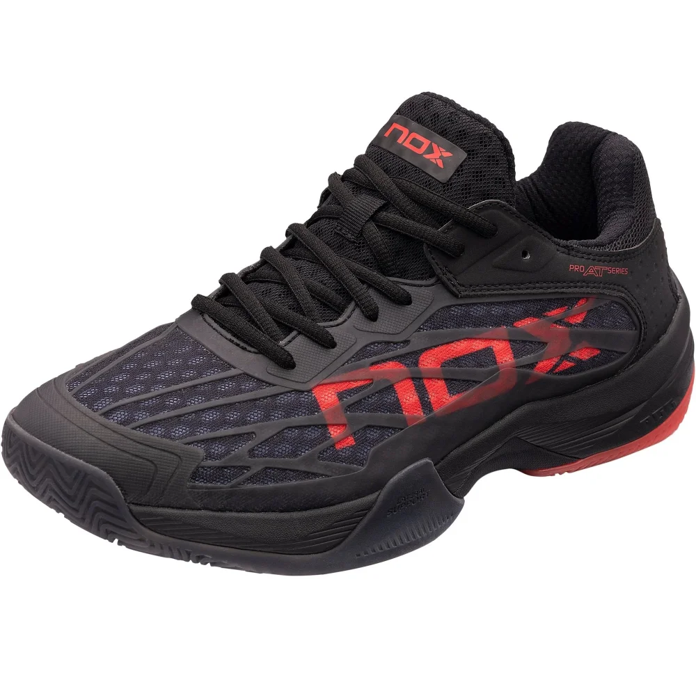 Nox AT10 LUX Negro Rojo – Zapatillas de pádel para hombre innovadoras para la máxima protección y rendimiento - imagen 9