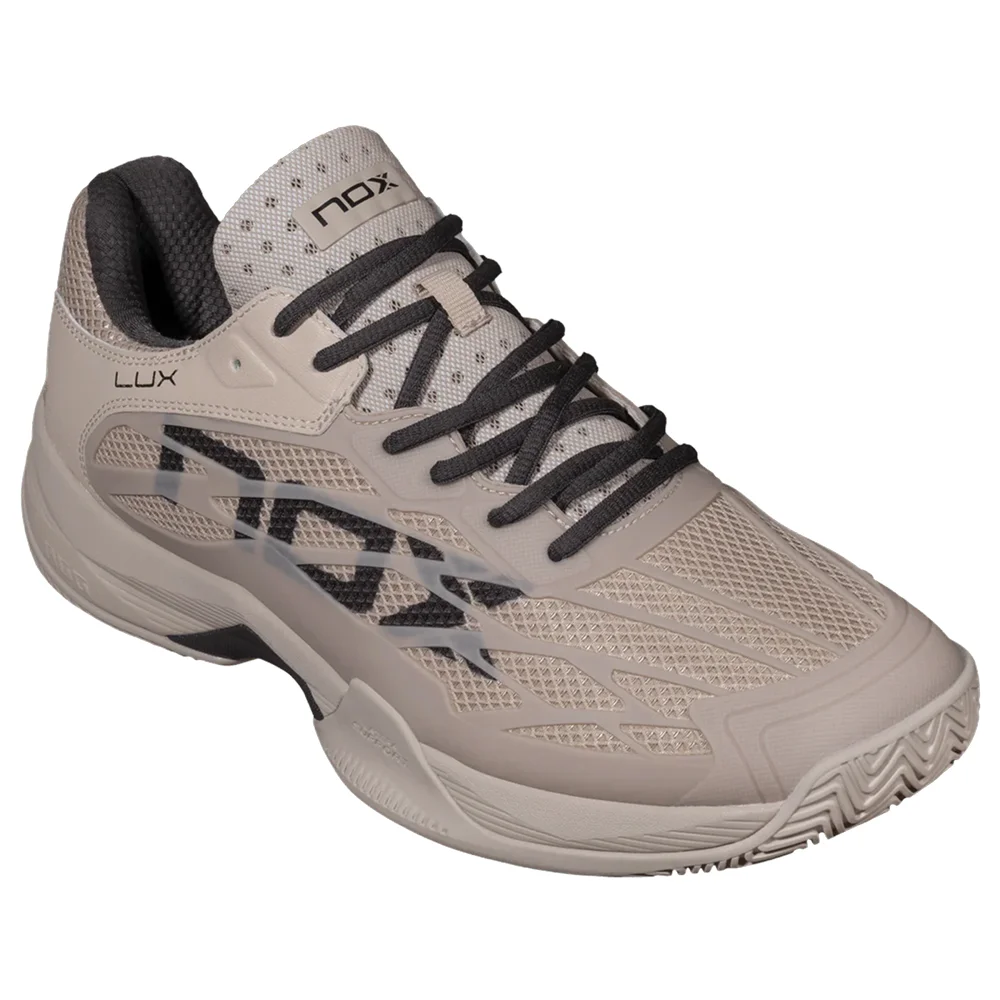 Nox AT10 Lux Feather Gris Raven Hombres — zapatillas de pádel para hombre con amortiguación avanzada - imagen 2