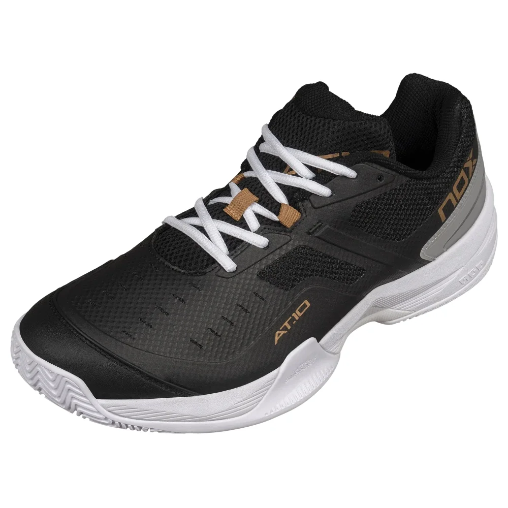 Nox AT10 PRO Negro/Edición Dorada 2024 – Innovadoras zapatillas de pádel para hombre para máxima comodidad y rendimiento - imagen 8
