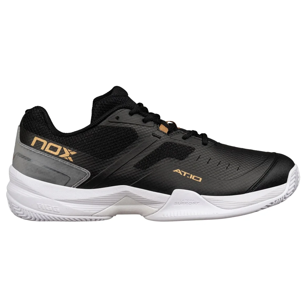 Nox AT10 PRO Negro/Edición Dorada 2024 – Innovadoras zapatillas de pádel para hombre para máxima comodidad y rendimiento - imagen 1