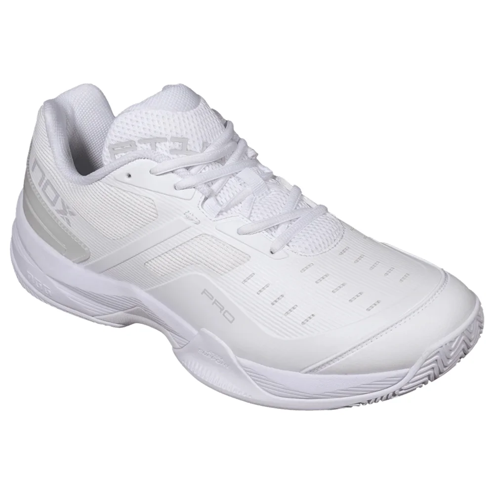 Nox AT10 Pro Blanco Gris — zapatillas de pádel profesionales blancas - imagen 2