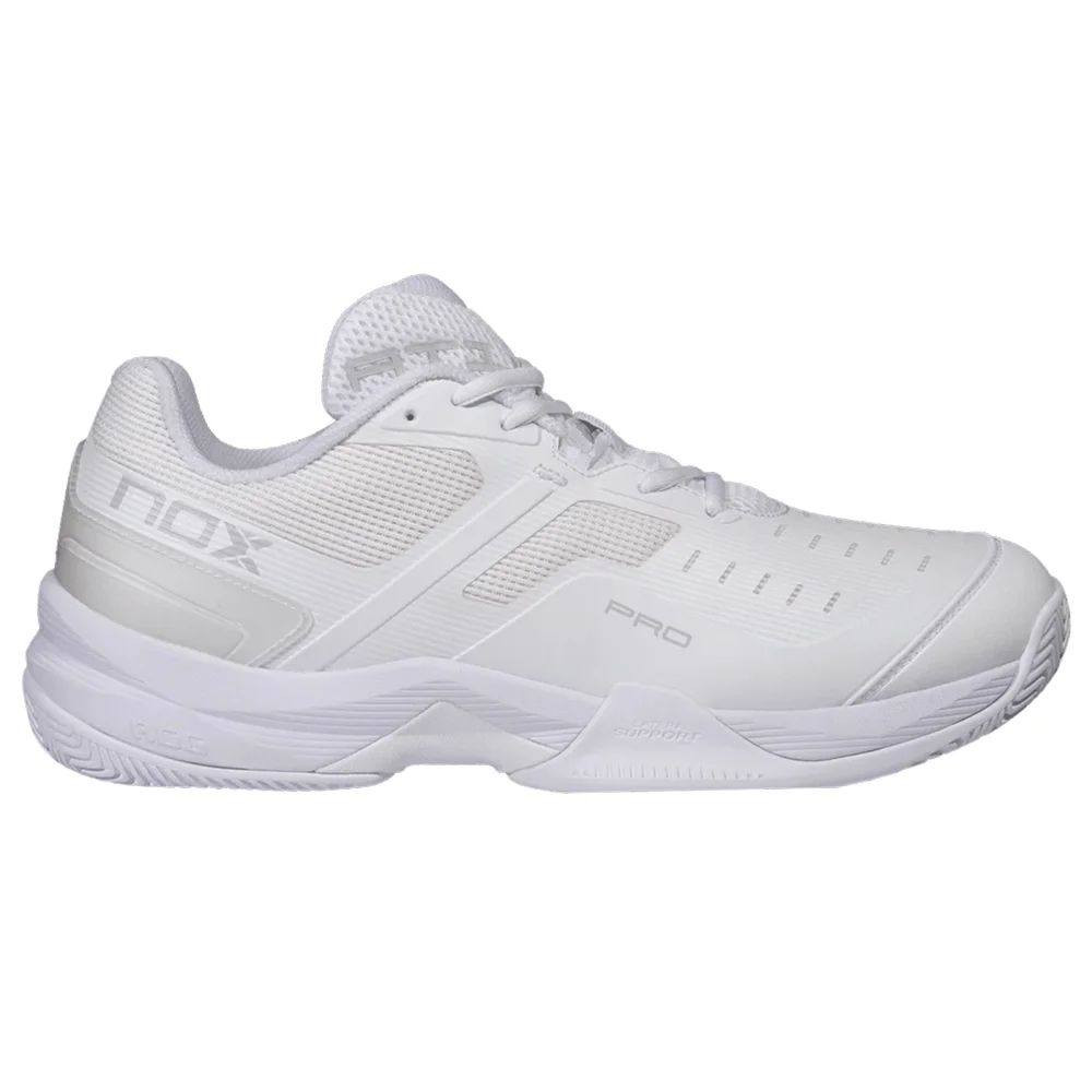 Nox AT10 Pro Blanco Gris — zapatillas de pádel profesionales blancas - imagen 1