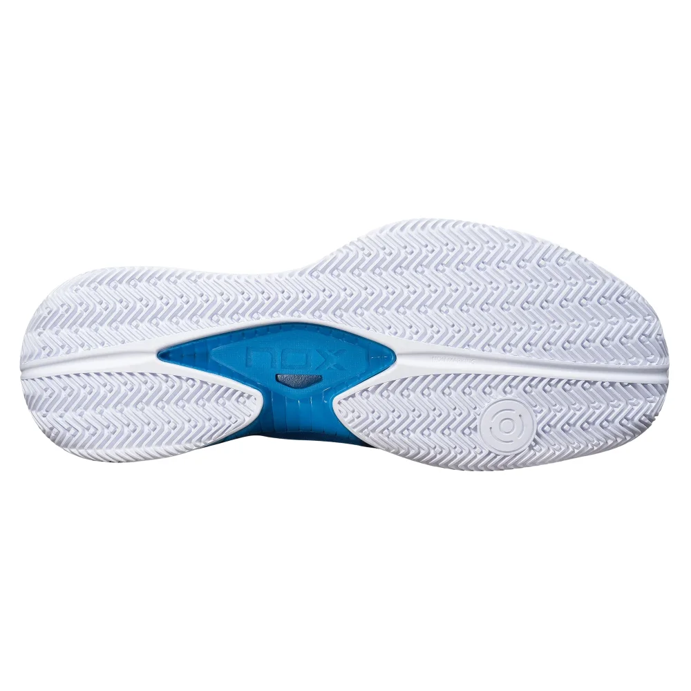 Nox NERBO Blanco Azul – Zapatillas de pádel profesionales 2023 - imagen 4