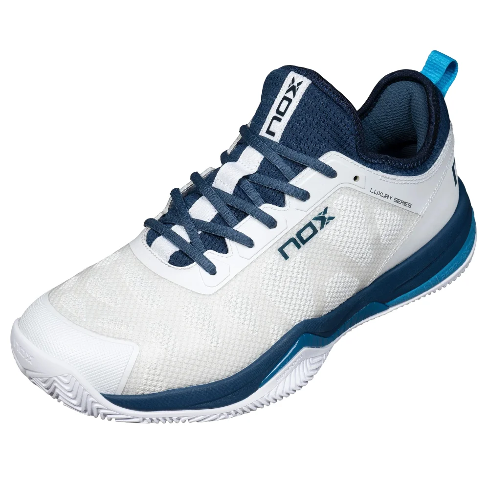 Nox NERBO Blanco Azul – Zapatillas de pádel profesionales 2023 - imagen 5