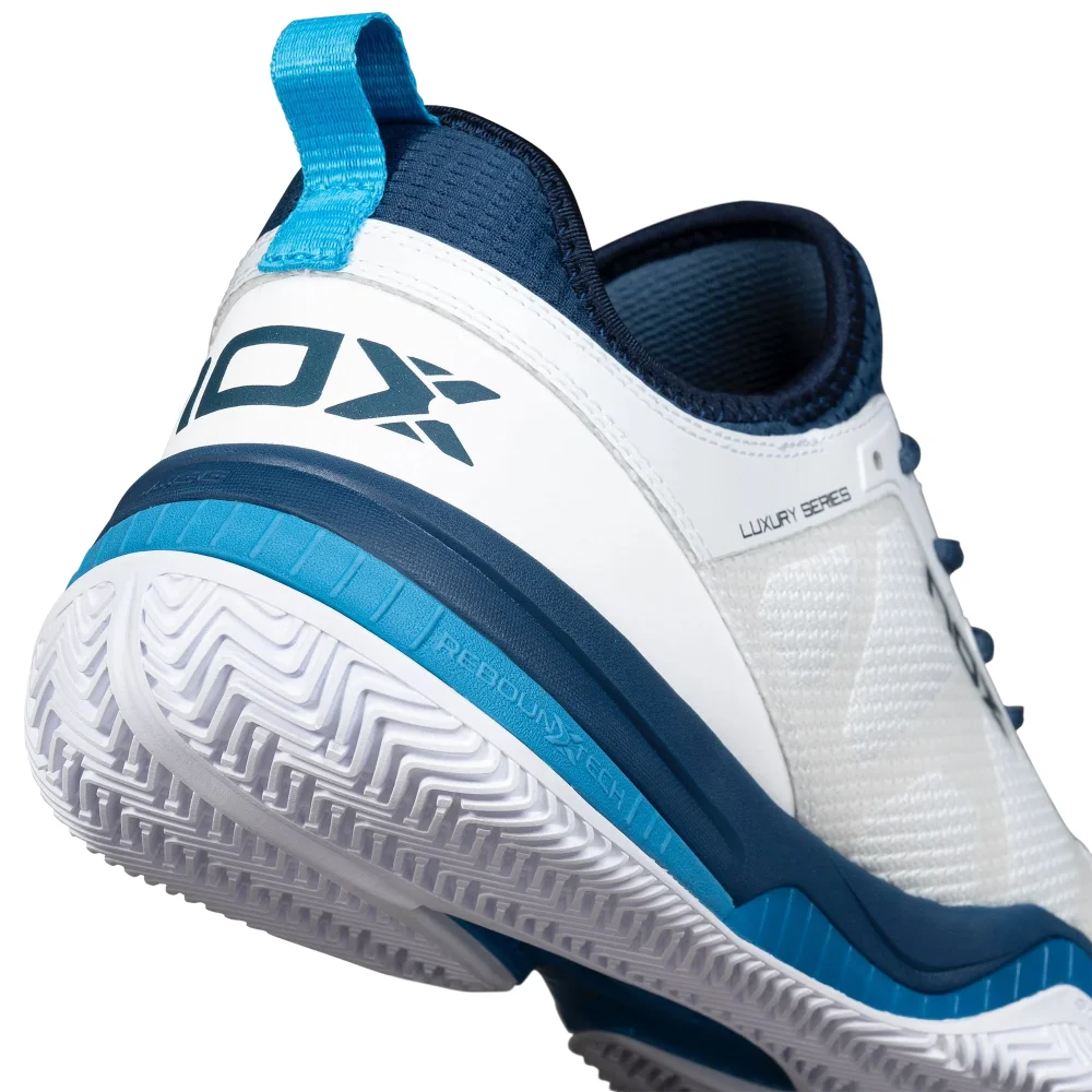 Nox NERBO Blanco Azul – Zapatillas de pádel profesionales 2023 - imagen 6