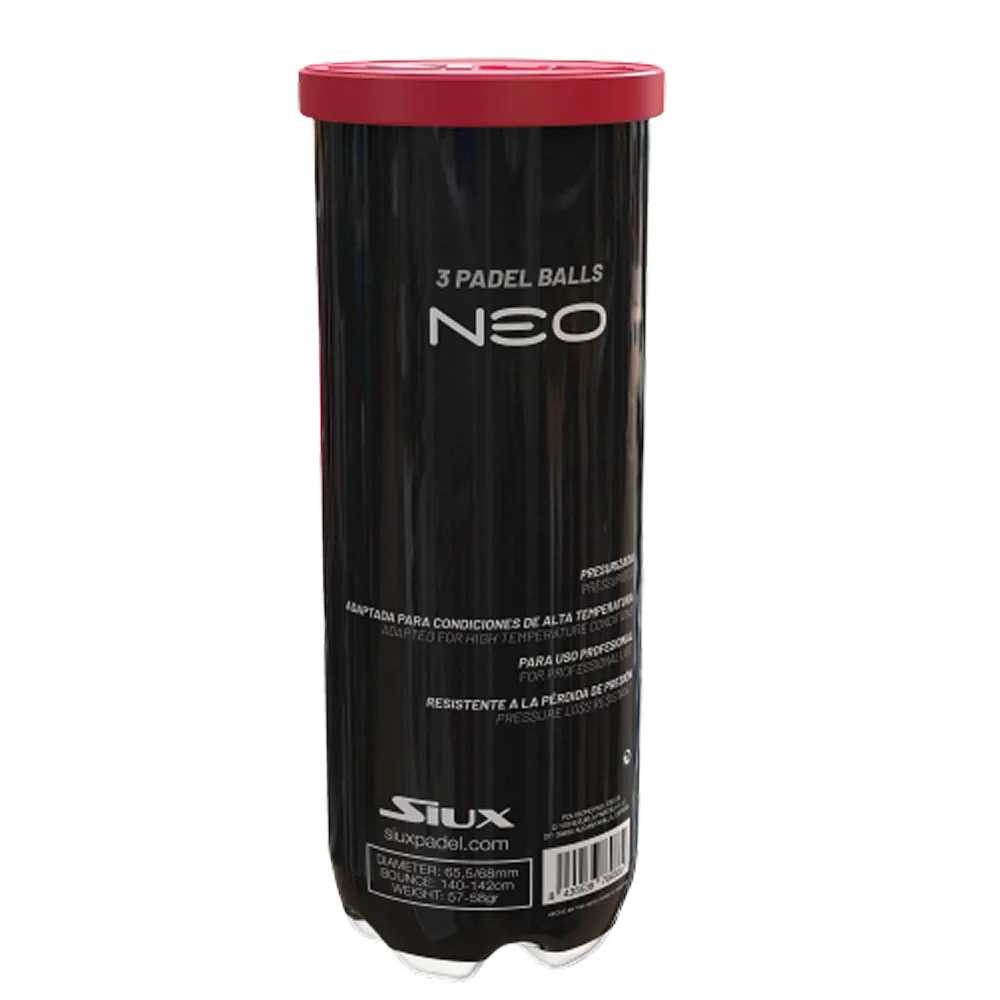 Pelotas de Pádel Siux NEO – Tubo (3 pelotas) - imagen 4