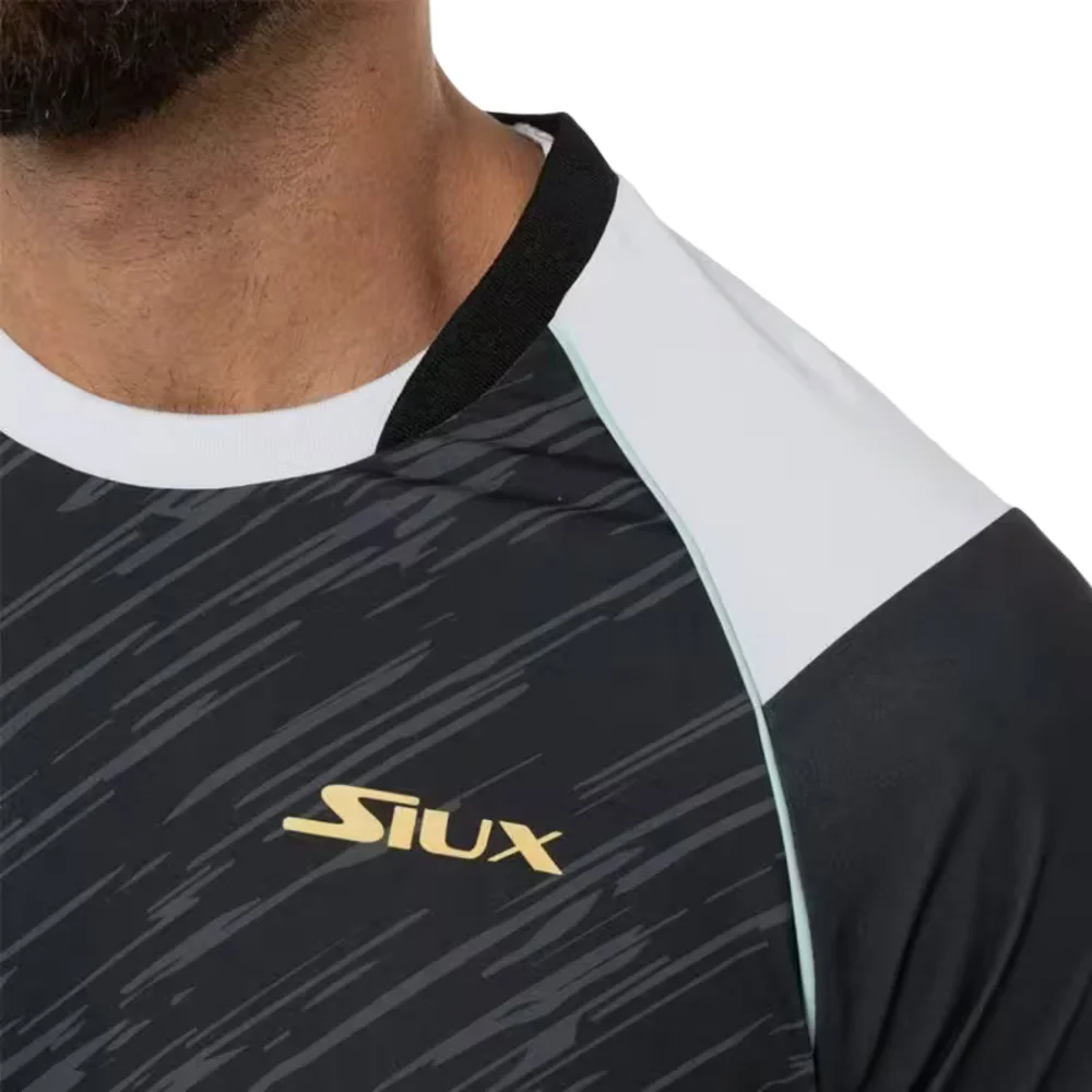 Siux Electra Stupa Camiseta Negra - Réplica oficial de Franco Stupaczuk - imagen 3
