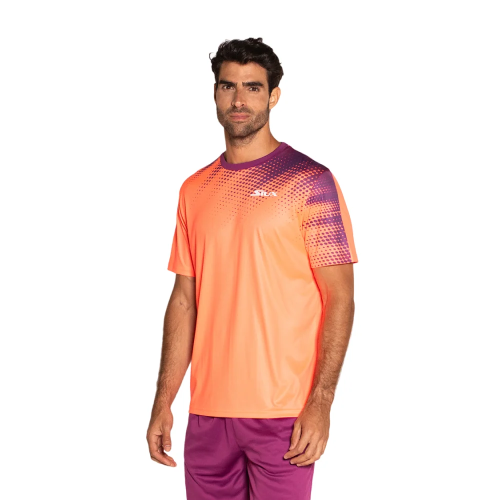 Siux Strike Camiseta hombre Rosa - Ropa técnica de pádel - imagen 2