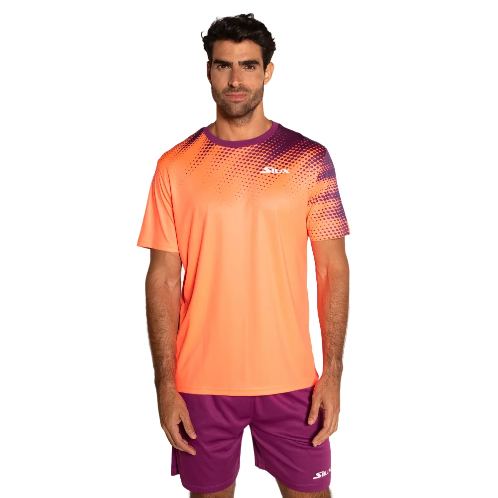 Siux Strike Camiseta hombre Rosa - Ropa técnica de pádel - imagen 1