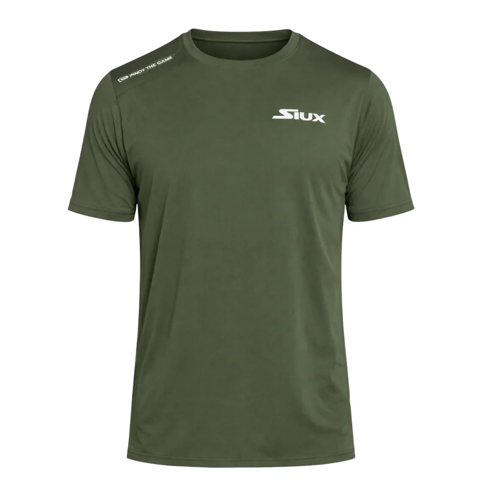 Siux Terra Camiseta de hombre verde - Ropa sostenible de pádel - imagen 1