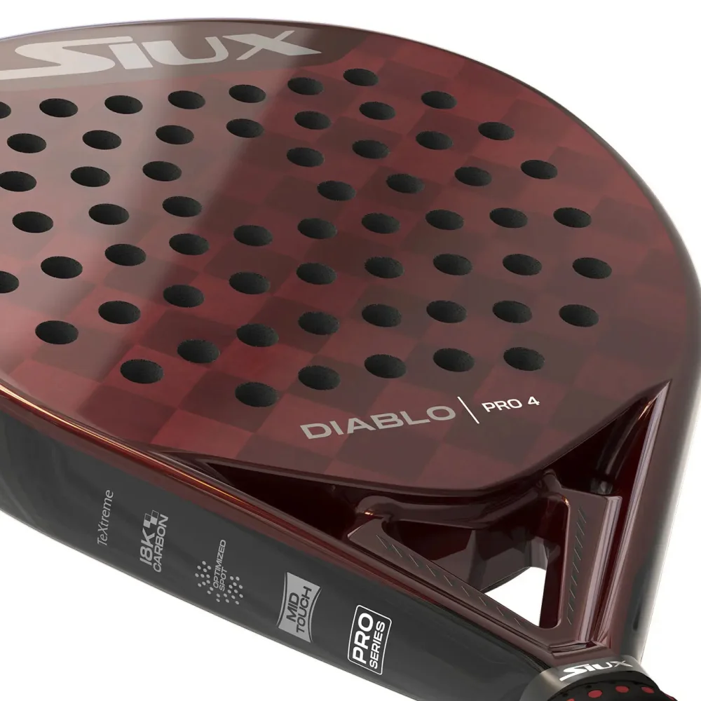 Siux Diablo Pro 4 2025 – raqueta de pádel profesional con potencia y precisión en el golpeo - imagen 3