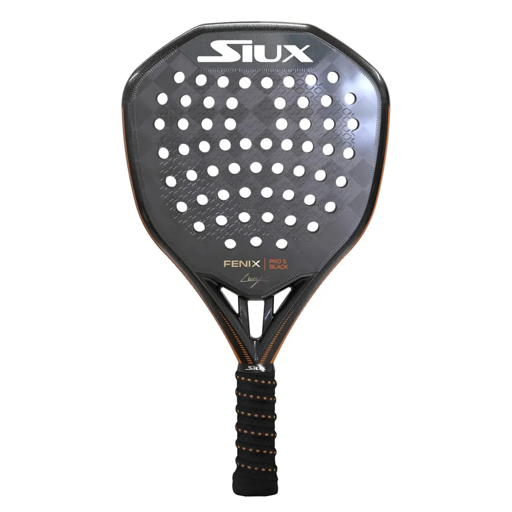 Siux Fenix Pro 5 Negro – raqueta de pádel profesional con máxima potencia y control - imagen 1