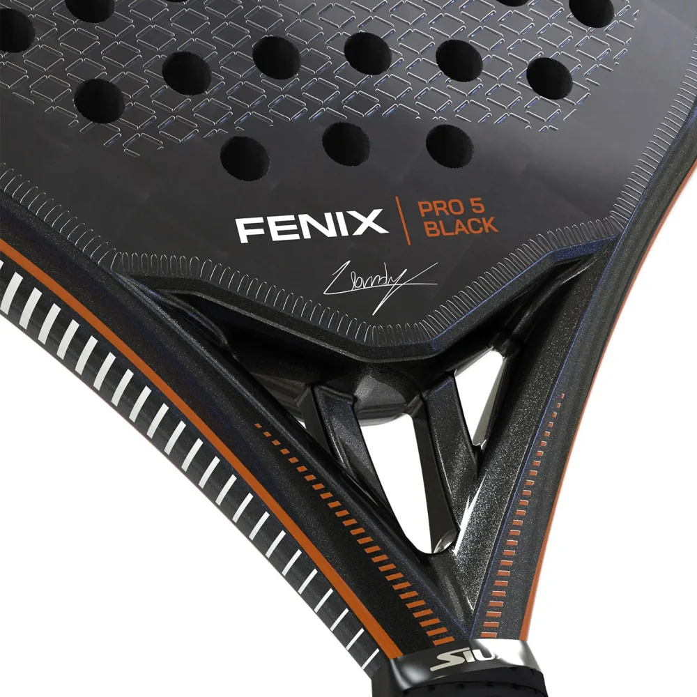Siux Fenix Pro 5 Negro – raqueta de pádel profesional con máxima potencia y control - imagen 5