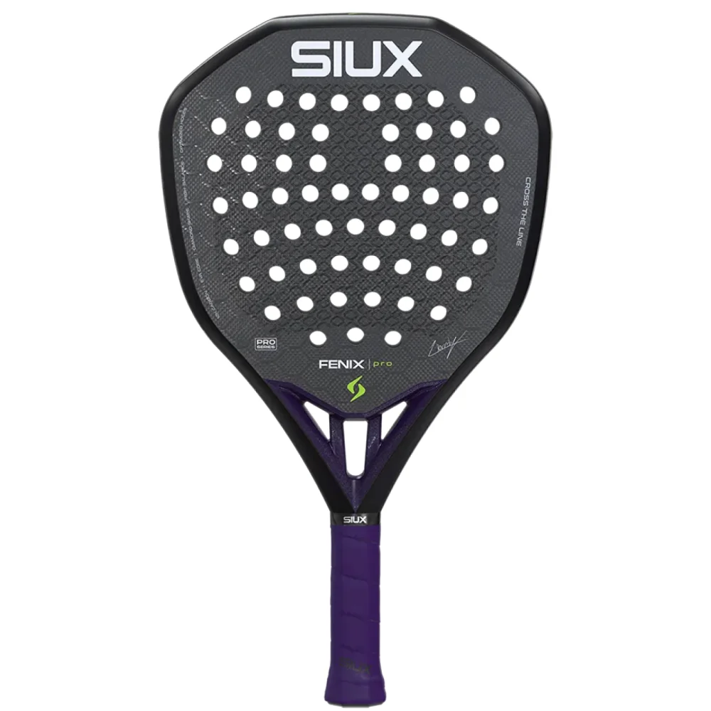 Siux Fenix Pro 2026 Negro – Pala de pádel de diamante para potencia - imagen 1
