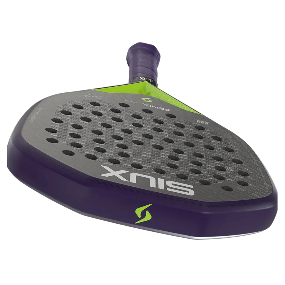 Siux Fenix Pro 2026 Morado resplandeciente – Pala de pádel de diamante para potencia - imagen 3