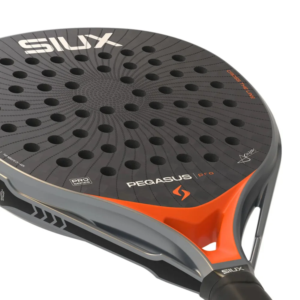 Siux Pegasus Pro 2026 Naranja Lava – Raqueta de pádel de alto rendimiento - imagen 6