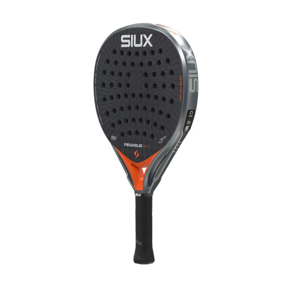 Siux Pegasus Pro 2026 Naranja Lava – Raqueta de pádel de alto rendimiento - imagen 2
