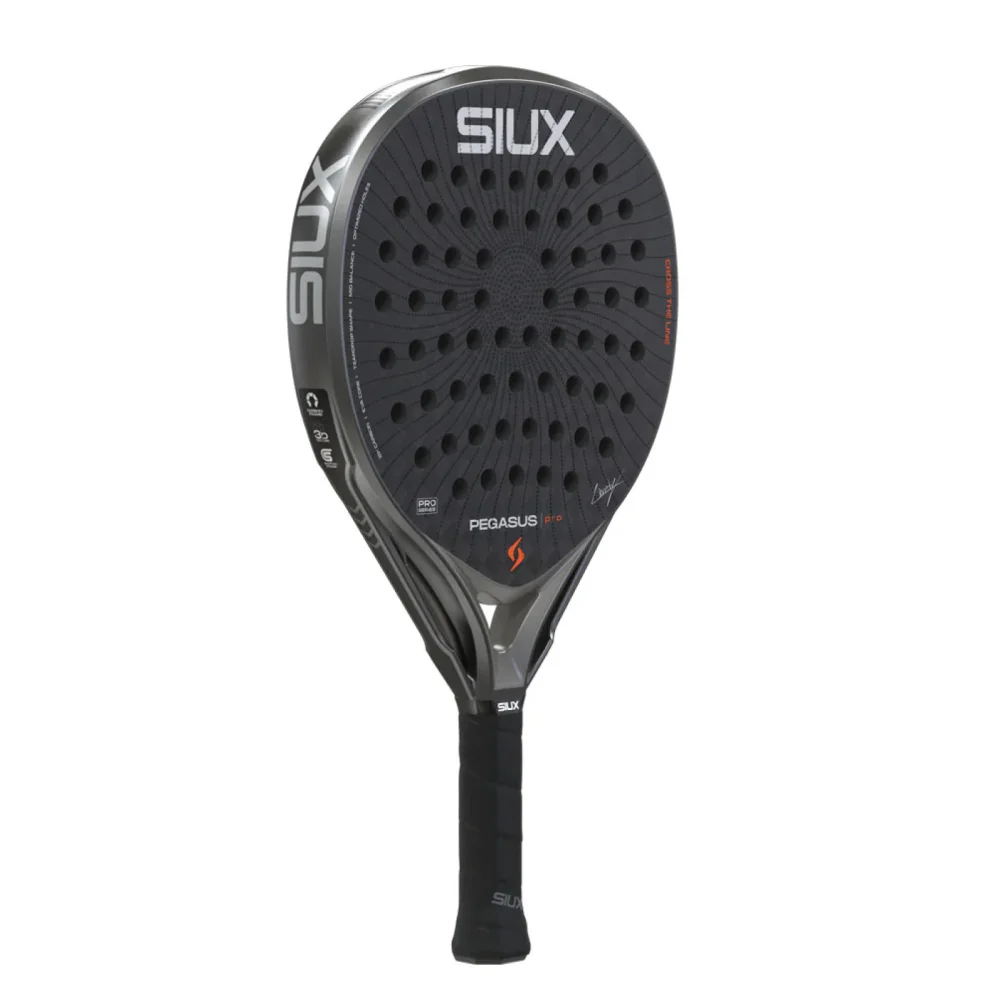 Siux Pegasus Pro 2026 Gris Tormenta – Raqueta de pádel de alto rendimiento - imagen 2