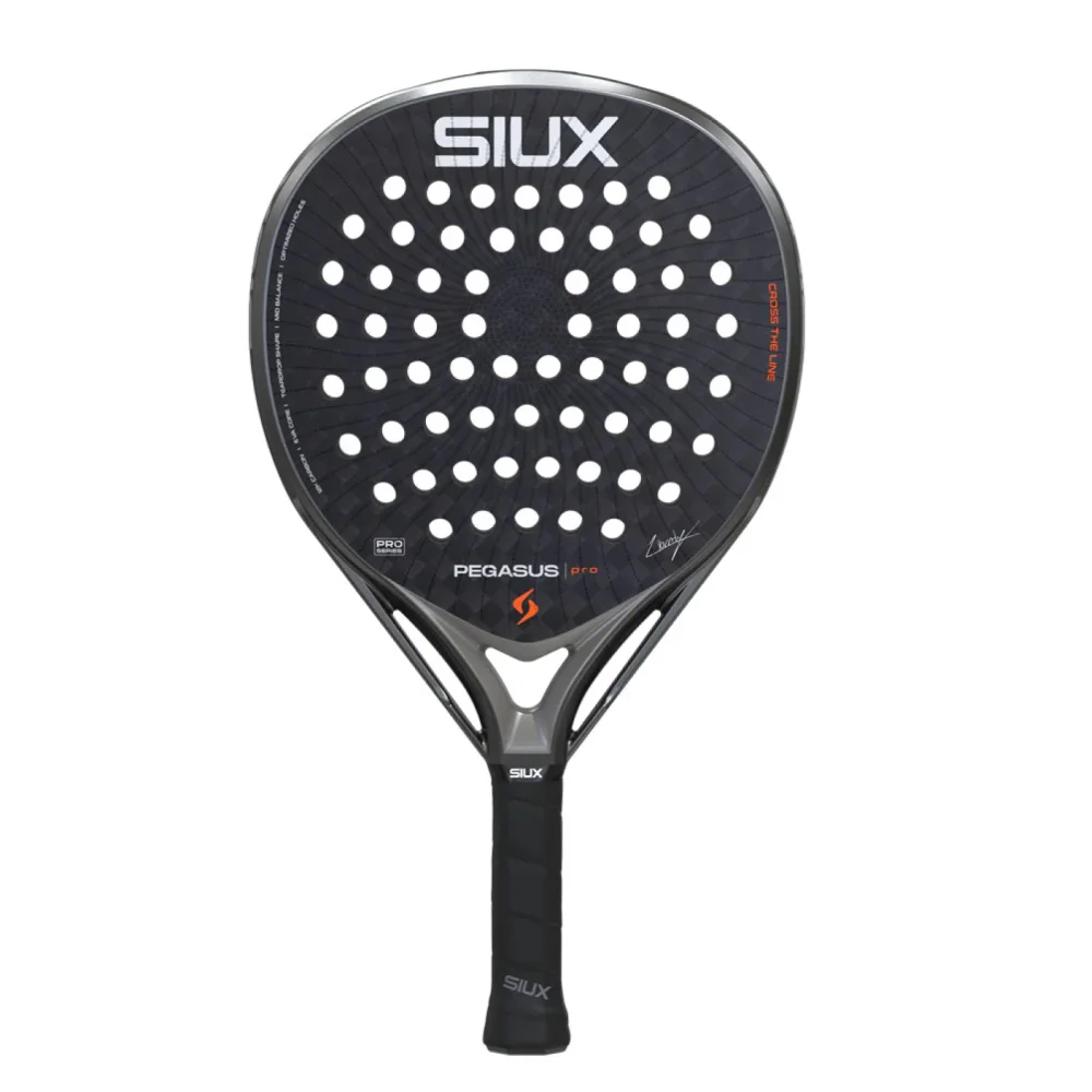 Siux Pegasus Pro 2026 Gris Tormenta – Raqueta de pádel de alto rendimiento - imagen 1