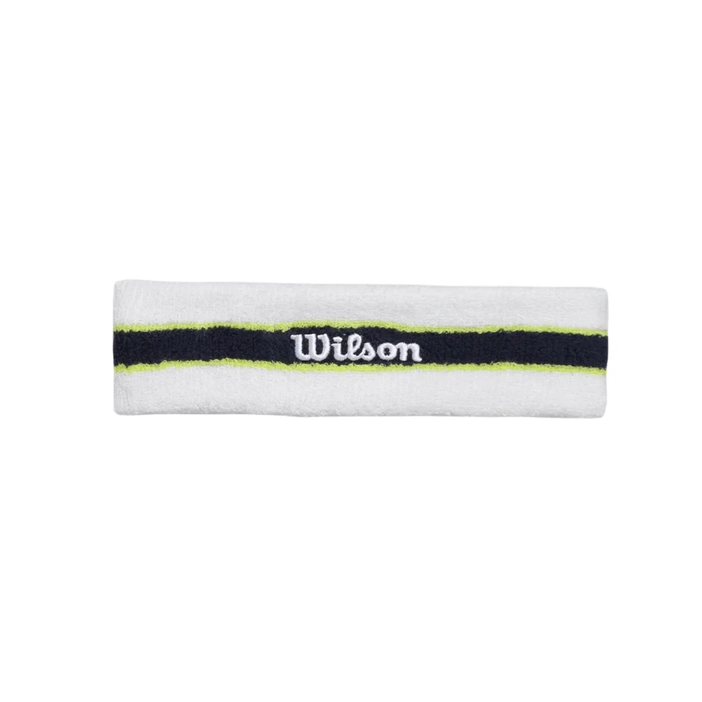 Wilson Cinta para la cabeza Blanco Brillante – Cinta absorbente versátil para jugadores de tenis y pádel - imagen 1