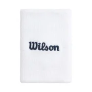 Wilson Muñequeras Terry Anchas Blanco Brillante